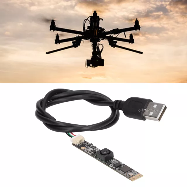 8MP Camera Module 74.9° 3.69mm Lens Fixed  Webcam Board with USB Cable New