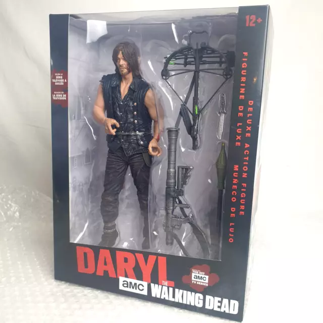 DARYL DIXON - Deluxe Action Figure McFarlane Toys - The Walking Dead - 10 inch