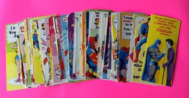 ONE Vintage 1978 Superman & Friends Greeting Cards Mark 1 & Envelope–Please read