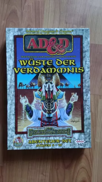 Wüste Der Verdammnis Ad&D Advanced Dungeons & Dragons Neuw Vergessene Reiche