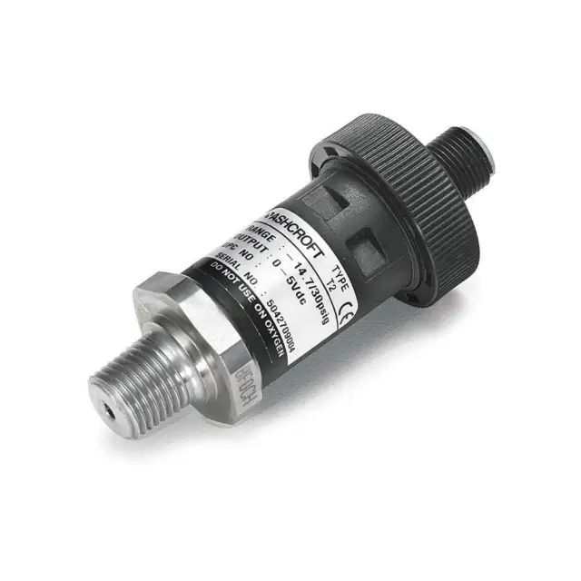 ASHCROFT T27M0242EW60#GXCY Pressure Transmitter,0 to 60 psi,1/4 in