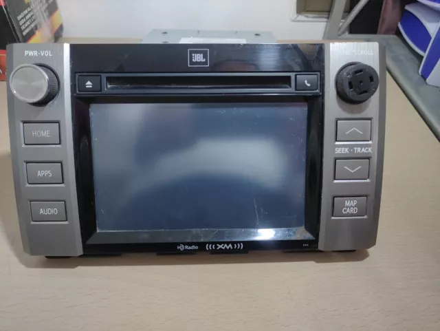 Toyota Tundra 86100-0C120 Jbl Navigation  Map Card Radio Xm