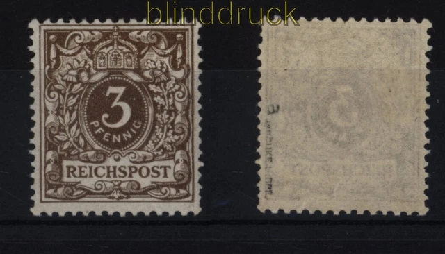 dt. Reich Mi #  45 a ungebraucht geprüft Jäschke-L. BPP (50680)