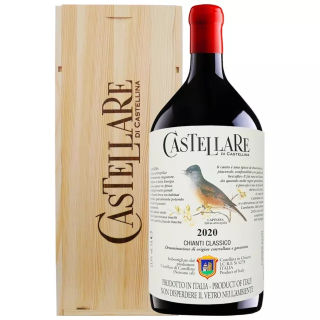 Castellare di Castellina Chianti Classico DOCG 2022 3,0 Lt Jéroboam con scatola