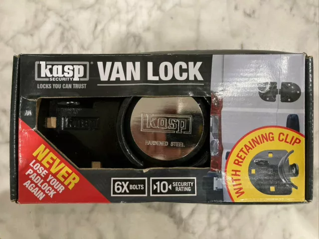 Kasp Schwerlast Sicherheitsschloss & Hasp Vorhängeschloss Van & LKW Schloss - CK Tools K50073A