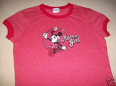 Mickey Mouse Retro Girl T-shirt Medium