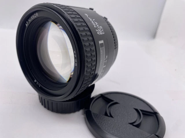 【 EXC+5 】 Nikon AF NIKKOR 85mm F/1.8 Portrait Telephoto Prime Lens from Japan