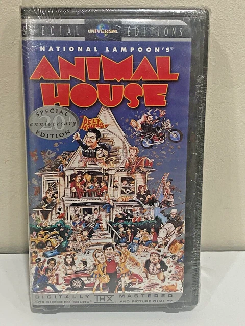 NATIONAL LAMPOONS ANIMAL House VHS 20th Anniversary Special Edition NEW