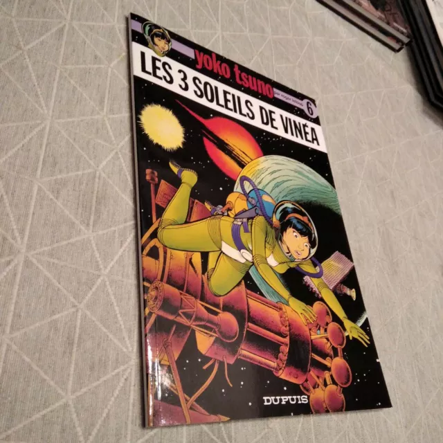 BD brochée – Les aventures de Yoko Tsuno – tome 6 : les 3 soleils de Vinéa