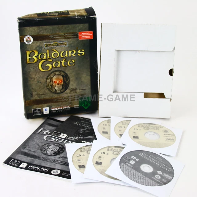 Baldur's gate la Saga Forgotten Realms pc big box