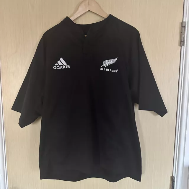 New Zealand All Blacks 2005 Rugby Shirt - Adidas Size L Large