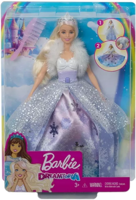 Barbie Puppe GKH26 Dreamtopia Schneezauber Prinzessin  NEU & OVP