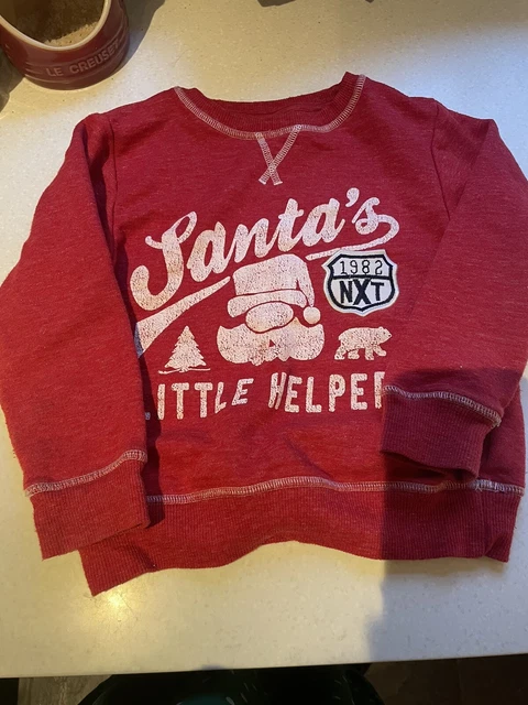 ragazzi ragazze 4-5 anni prossimo Natale maglione babbo rosso guc