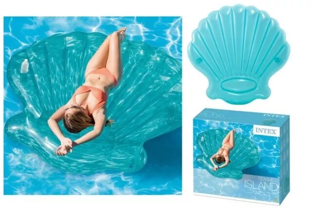 Intex Gonfiabile Conchiglia Grande 191 x 191 x 25