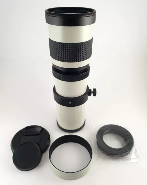 Powerful Canon EOS EF Fit 800mm Super TelePhoto Zoom Lens 80D 800D 4000D + More