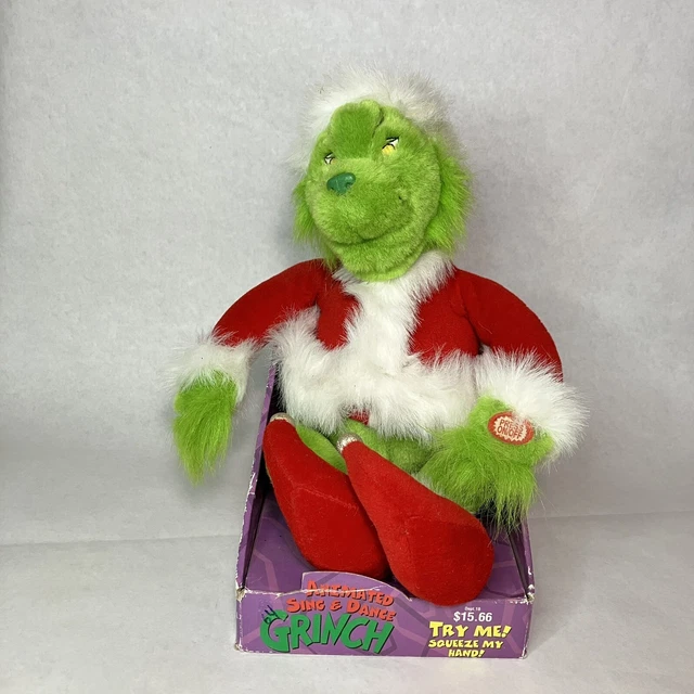VINTAGE UNIVERSAL STUDIOS 10” Dr Seuss How Grinch Stole Christmas