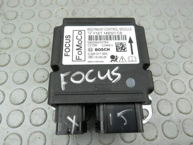 2016 FORD FOCUS Mk3 Airbag Control Ecu Module F1Et14B321Cb £44.88 ...