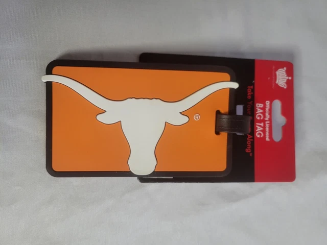 Texas University Longhorns Bag Tag - Nwt
