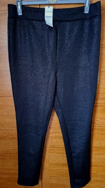 M&S Collection High Waisted Leggings Short, Regular or Long Length Sizes 6  to 22