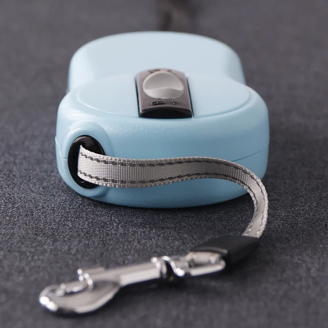 Guinzaglio Retrattile Per Cani 5 Metri - Riflettente Per Taglie Piccole, Medie E Grandi - Foto 6