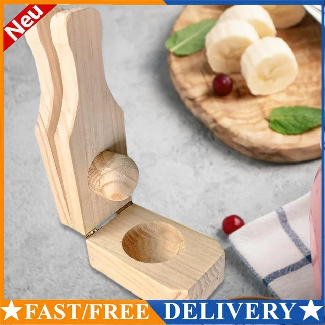 Tostoncini ripieni legno stabilizzabili piantaggine 2 in 1 pressa banana per cucina