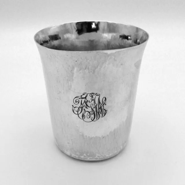 Arts And Crafts Mint Julep Cup Kalo Sterling Silver Mono FGW 1926