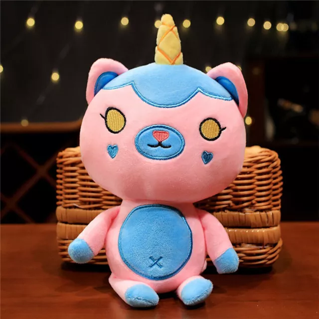 20cm Fluffy Funneh Plush Toy Its The Krew Merch Cartoon Teddy Bear Child Doll 3