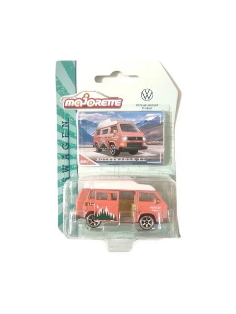 Majorette 244 – Volkswagen Fourgon Pompiers – Rare Hayon Métal – Boîte D'origine