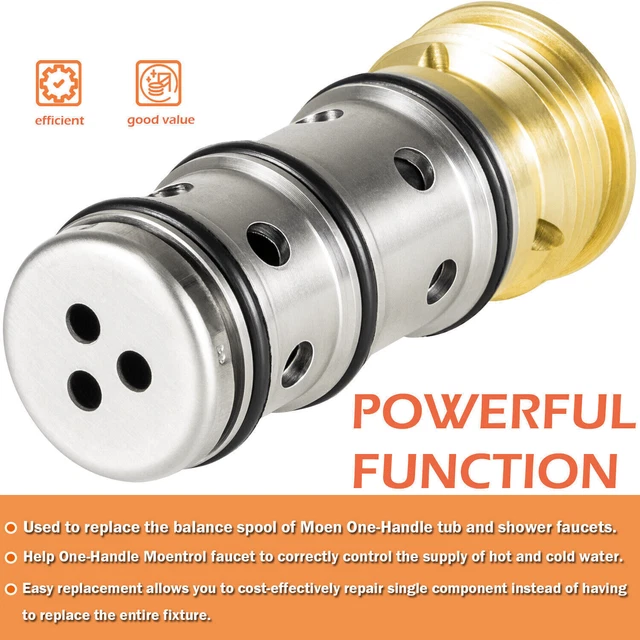 BALANCING SPOOL REPLACEMENT for Moen Tub Shower and ShowerOnly Faucets