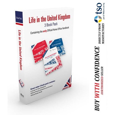 LIFE IN THE uk test 2023 edition collection 3 books set by new british ...