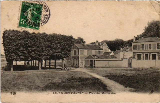 CPA 94 Limeil-Brévannes – Les Écoles – Carte Postale Ancienne Noir Et Blanc
