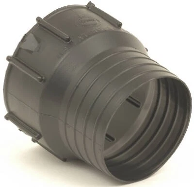 Adattatore tubo scarico a scatto, Poly, 4 pollici -0462AA