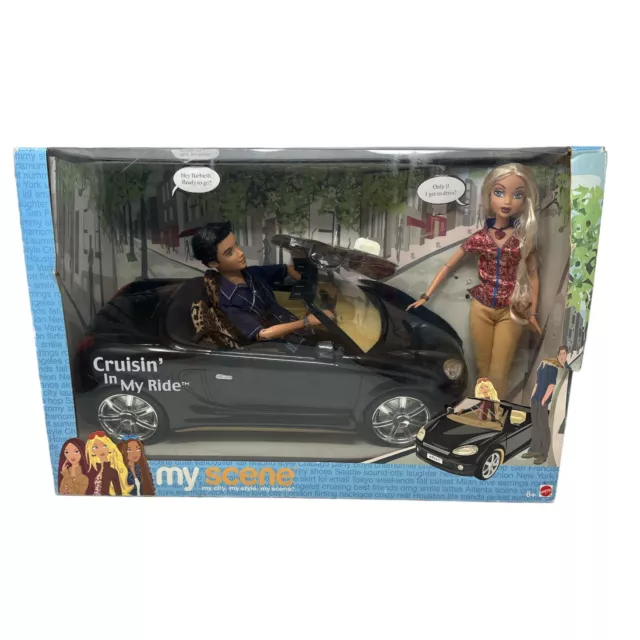 Barbie My Scene Cruisin' In My Ride Gift Set Mattel 2003 No. B6722 NRFB