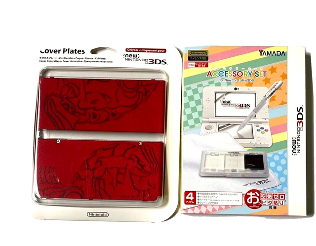 Cover Plates New 3DS Pokémon Groudon Rouge - Neuf Sous Blister