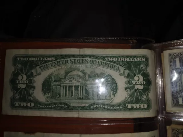 1963 $2 Two Dollar Red Seal Star Note Legal Tender