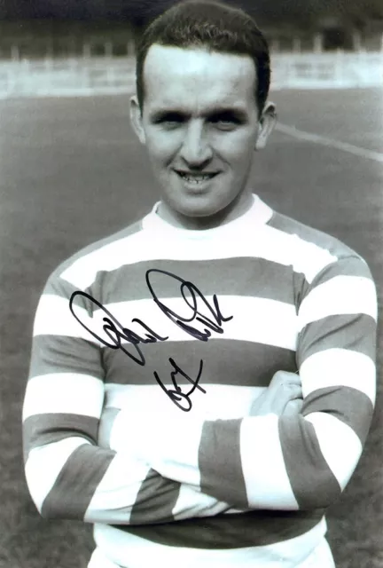 John Clark, Glasgow Celtic Lisbon Lions 1967, signed 12x8 inch photo. COA.