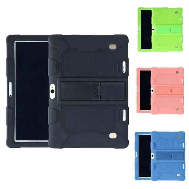 For 10.1" Inch Android Tablet PC Universal Shockproof Silicone Stand Case Cover