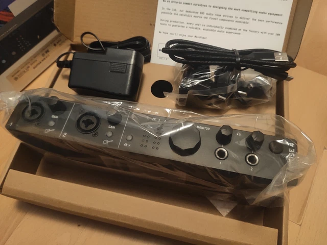 ARTURIA MiniFuse 4 Interface audio USB - Carte son - NEW - Black