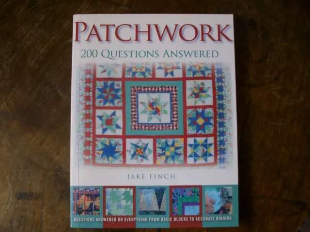 Patchwork 200 Questions Answered Jake Finch Book