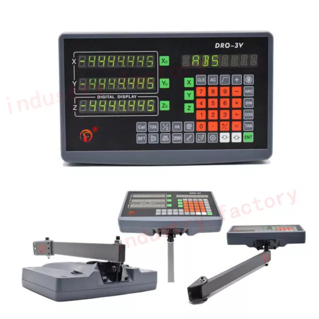 2Axis 3Axis DRO 5um Digital Readout Read Head for CNC Lathe Milling Machine