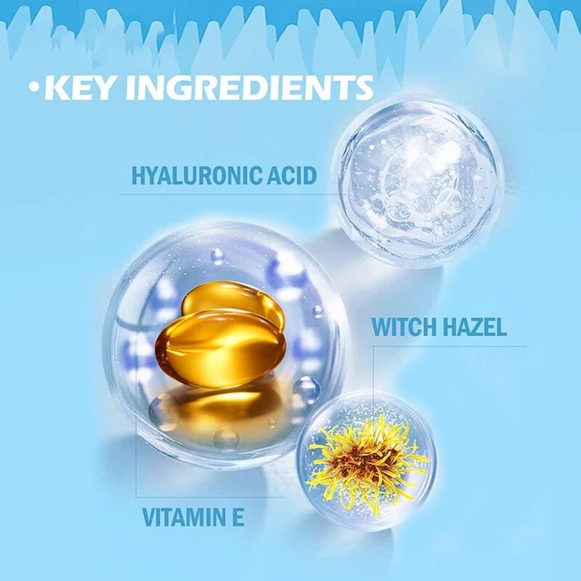 Máscara para dormir con agua helada húmeda Hydra 300 g crema hidratante hidratante para mujer.