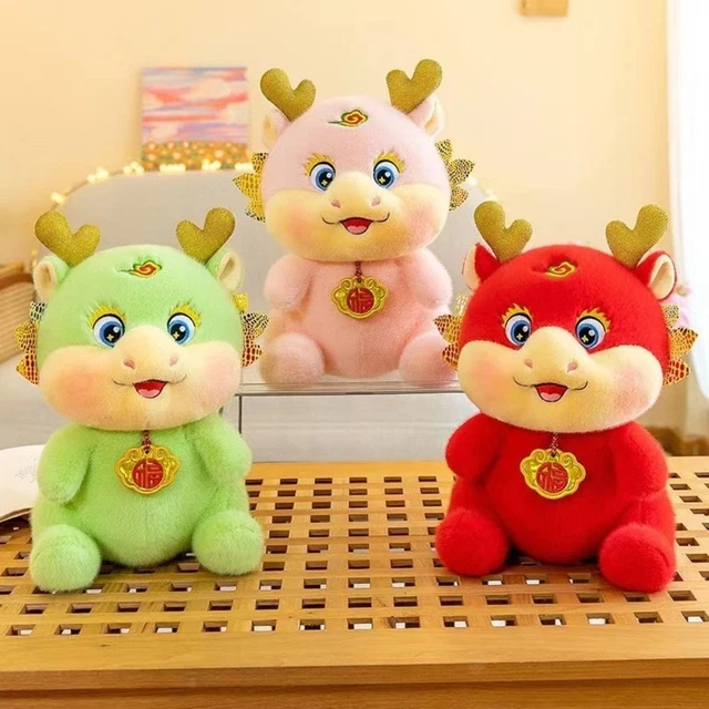 PP Cotton Zodiac Dragon Doll Soft Dragon Plush Toy  Dragon Year