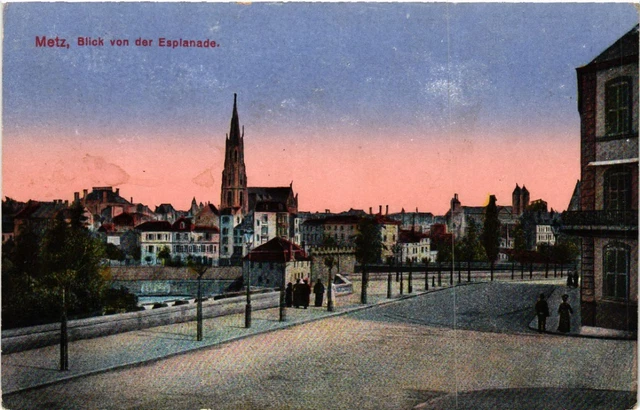 CPA AK METZ View from the Esplanade (455107)