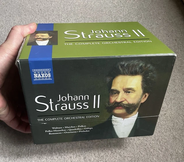JOHANN STRAUSS II 1825-1899 Complete Orchestral Edition 52 CD Box