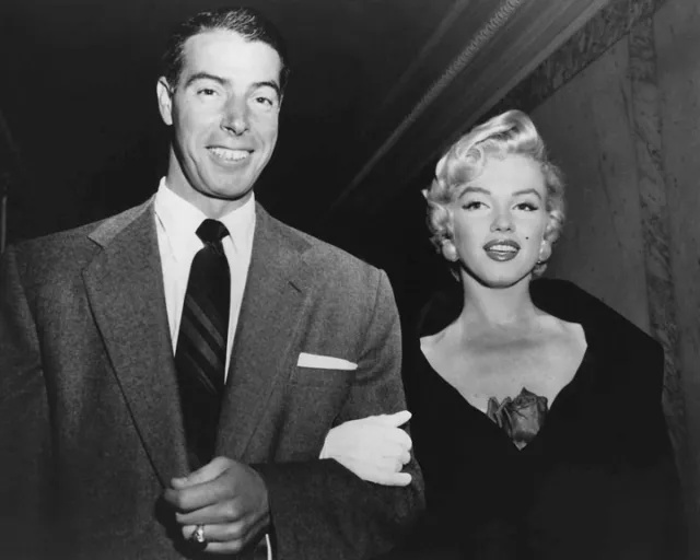 JOE DIMAGGIO and MARILYN MONROE Glossy 8x10 Photo New York Yankees Print