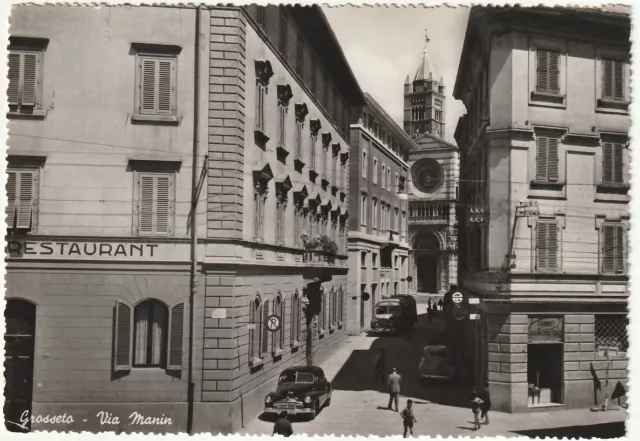 Grosseto - Via Manin - Viagg. 1954 -2662-