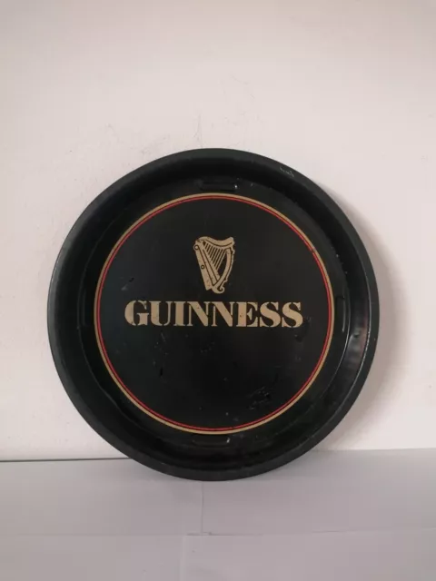 Vassoio Birra Guinness Pubblicitario Vintage Gadget