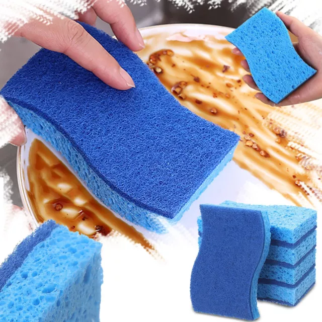 Multipurpose Wire Miracle Cleaning Cloths,Double Layer Wet Dry