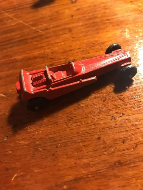 Jouet vintage Tootsie coin dragster rouge tootsietoy 3