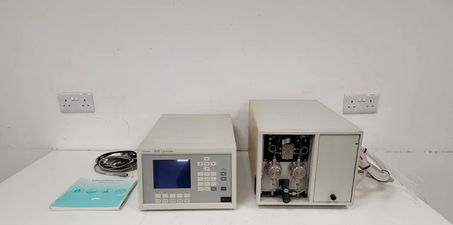 Waters 600 MultiSolvent Delivery Pump WAT062349 w/ Controller Lab Faulty Screen
